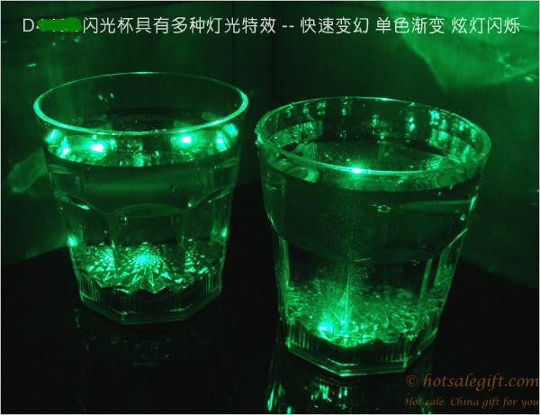 hotsalegift creative cup water sensor flash led light cup party glasses 6