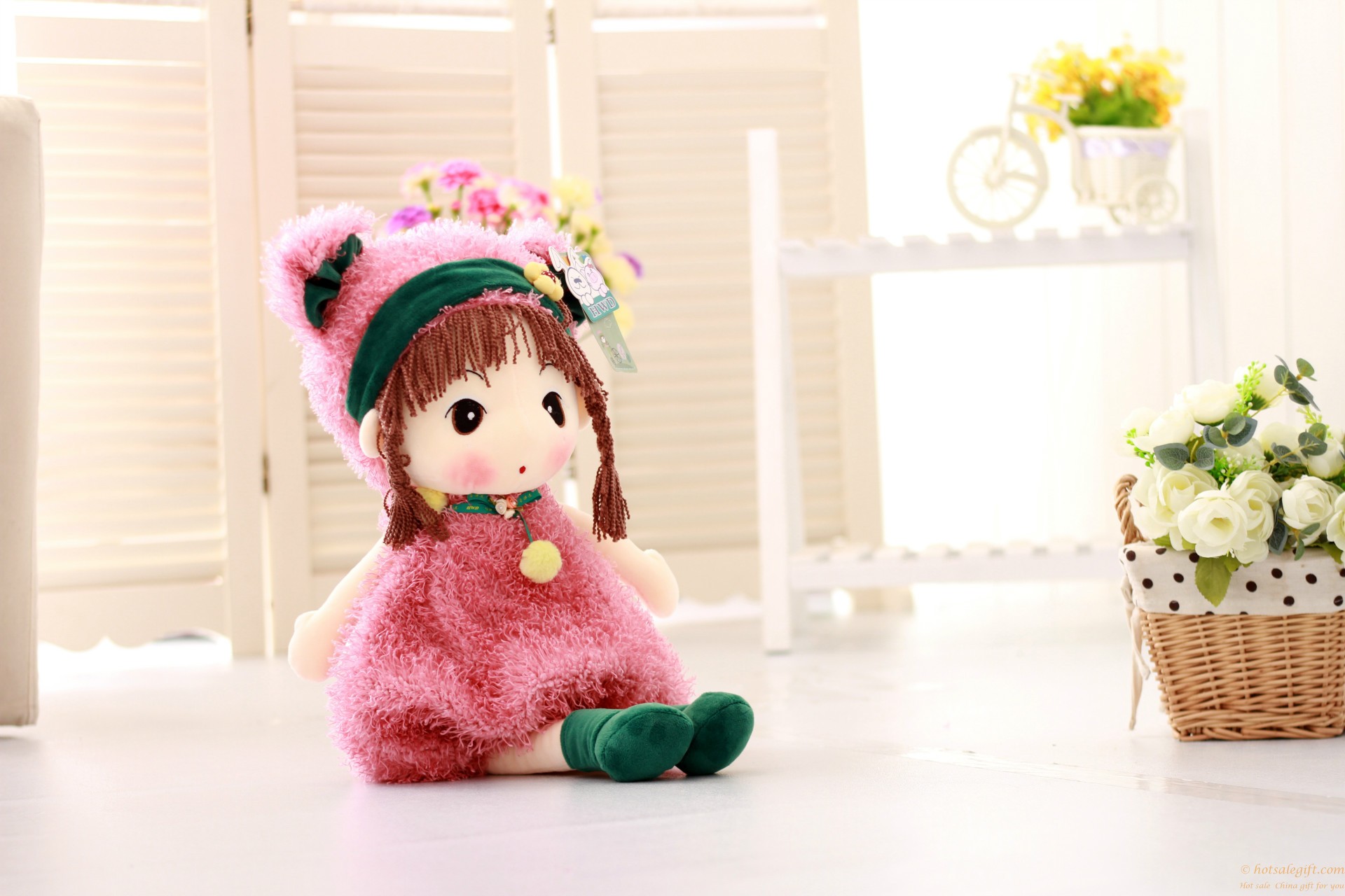 Cute Girl Kartun Musim Dingin Mayfair Boneka Mainan Boneka Hadiah