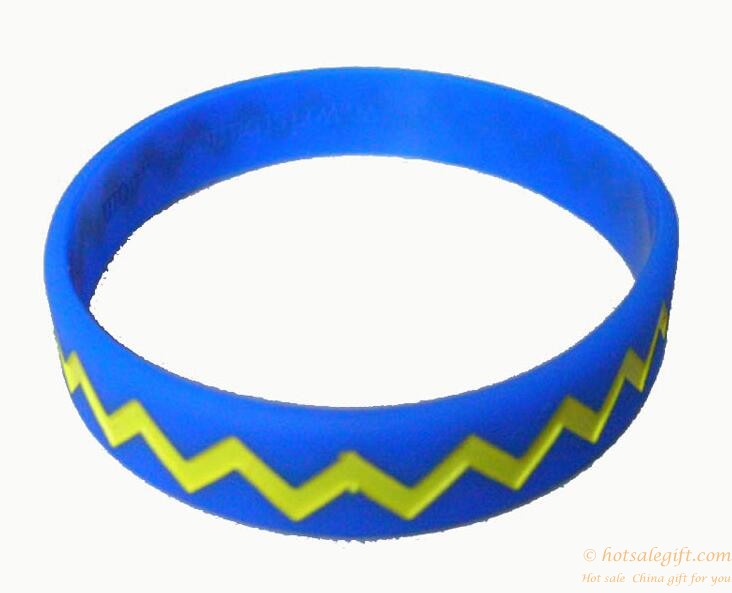 hotsalegift hot sale colorful silicone bracelet 2