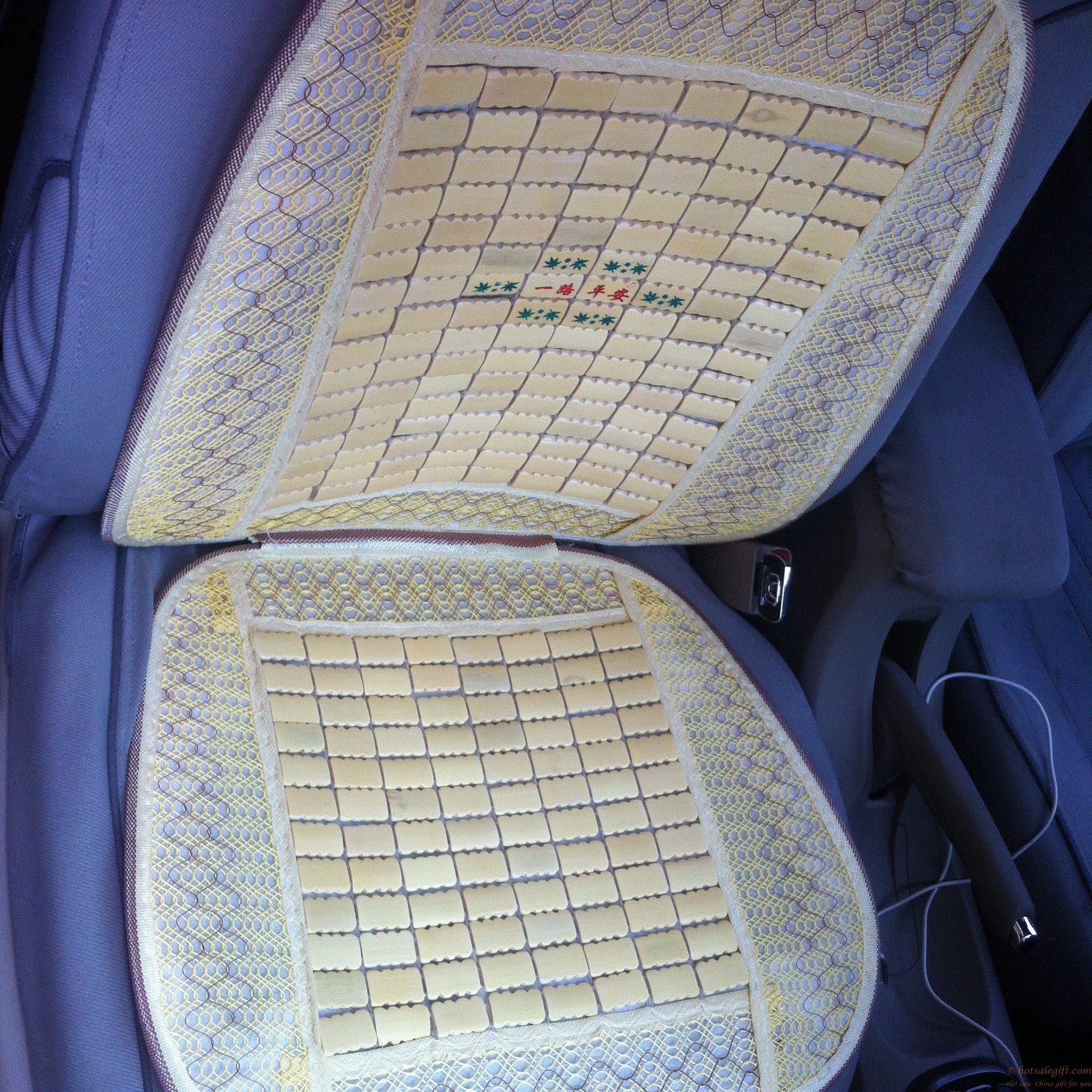 hotsalegift single bamboo car seat cushion summer 3