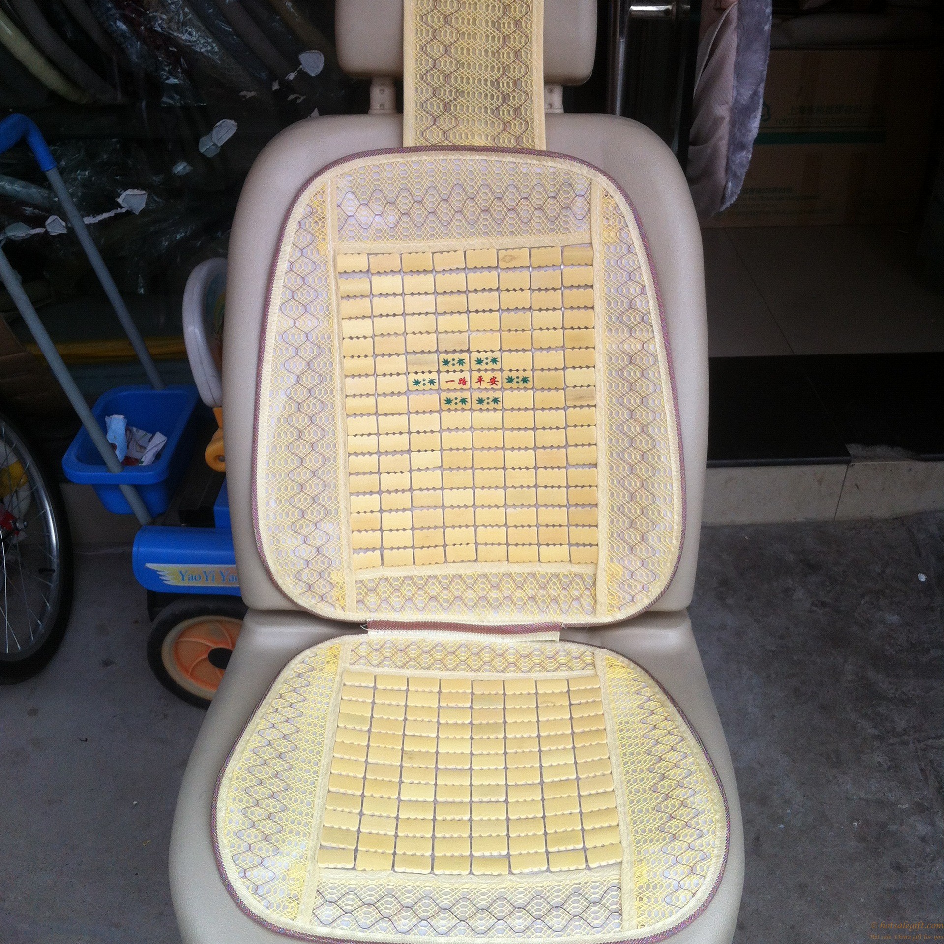 hotsalegift single bamboo car seat cushion summer 6