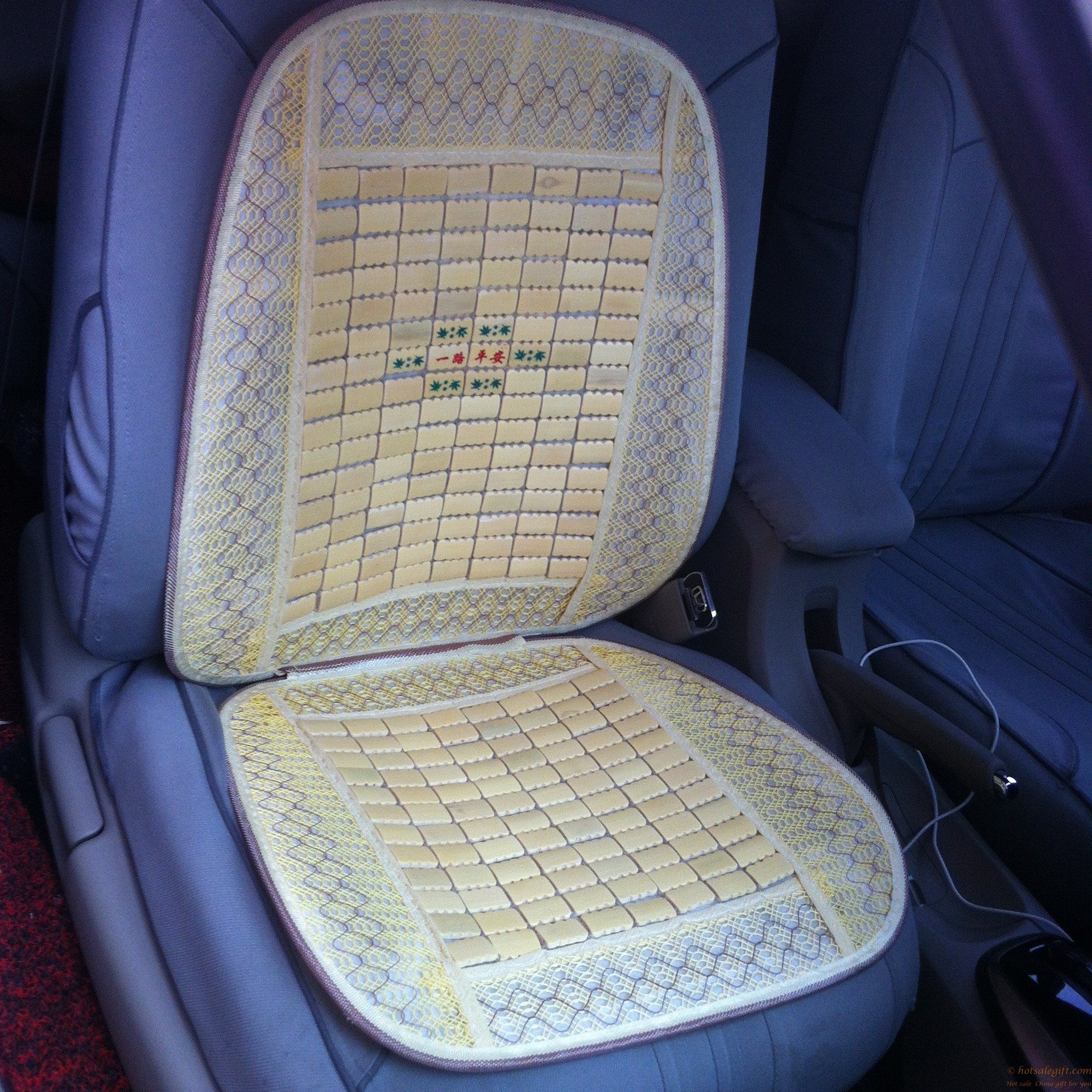 hotsalegift single bamboo car seat cushion summer