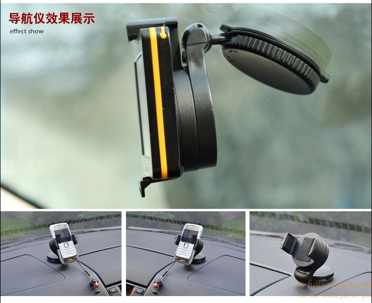 hotsalegift super mini dual 360 degree rotating car phone holder 2