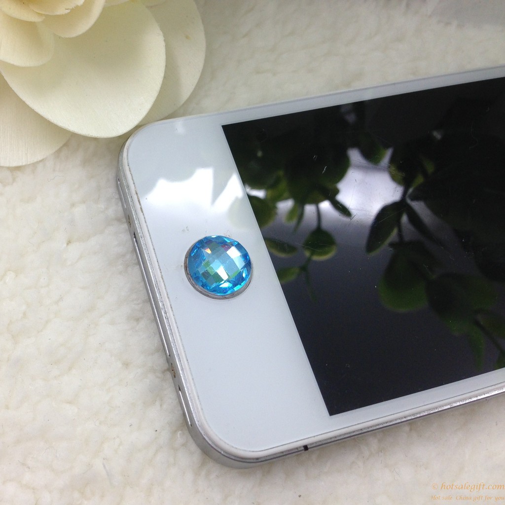 hotsalegift hot sale iphone button stickers affixed diamond buttons 3