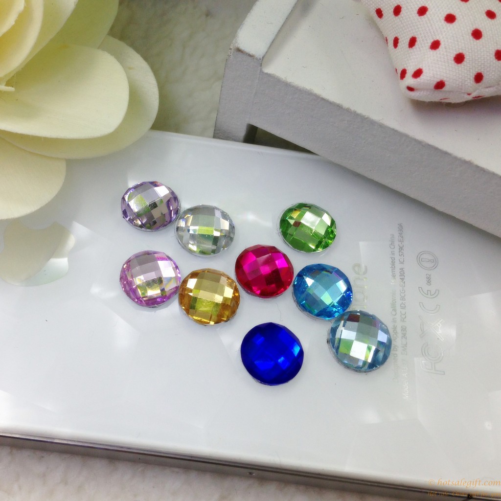 hotsalegift hot sale iphone button stickers affixed diamond buttons