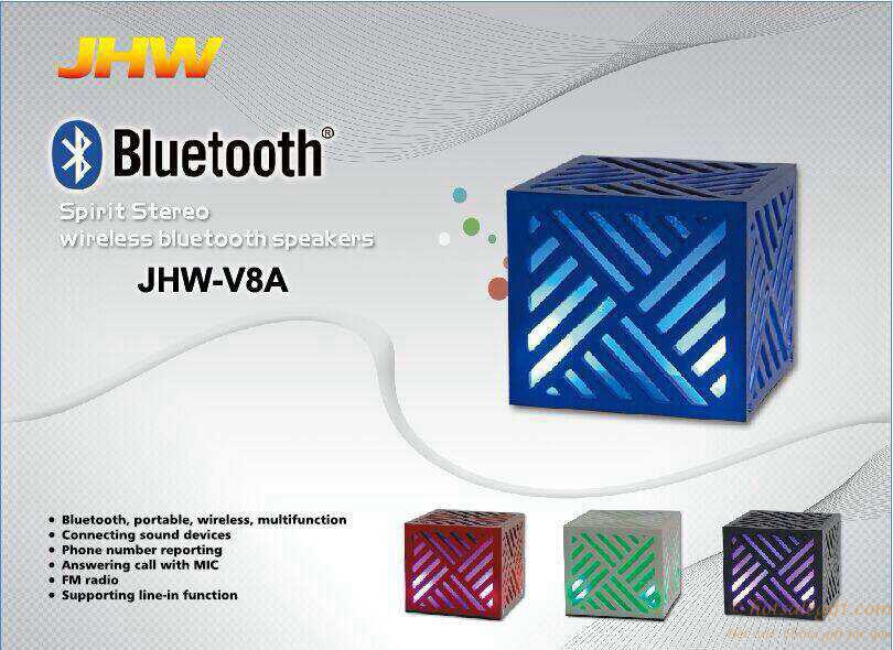 hotsalegift cube bluetooth speaker hands free speak function 9
