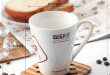 Custom logo porcelánový hrnek pohár přizpůsobené reklamy cup
