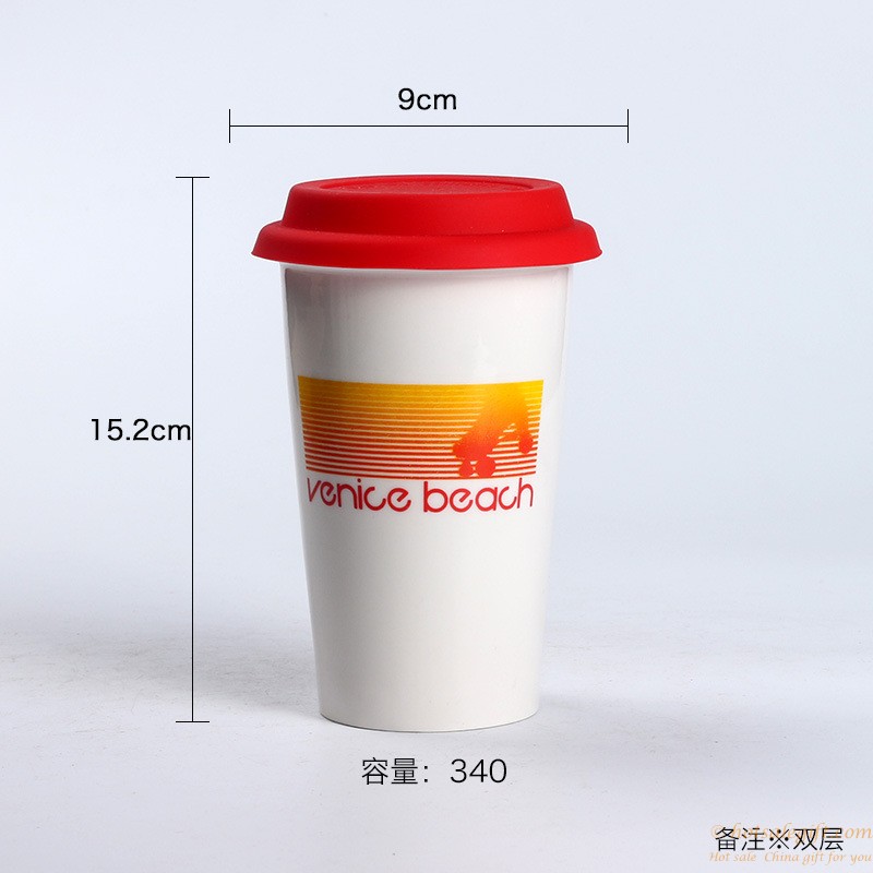 hotsalegift custom logo porcelain mug cup customized advertising cup 2