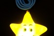 Světelný hvězdice náhrdelník, kreativní dárky pentagram světelný nightlight