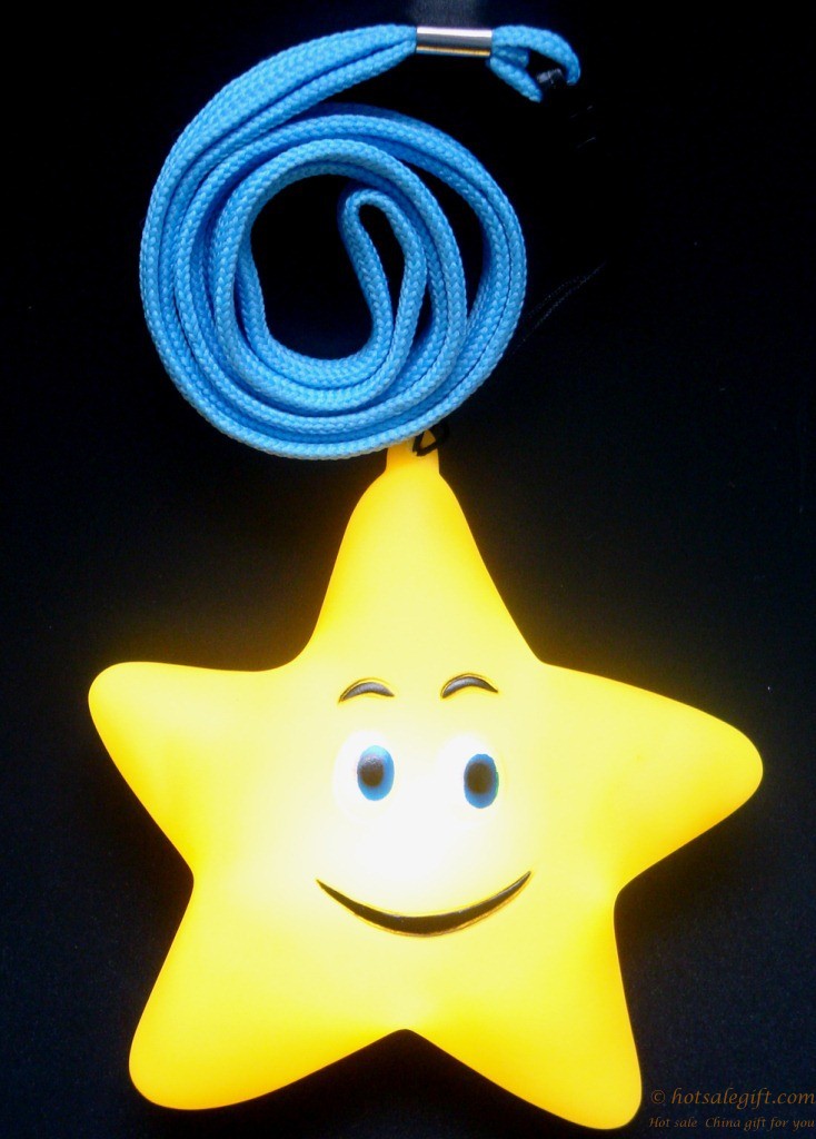 hotsalegift luminous starfish necklace creative gifts pentagram luminous nightlight 5