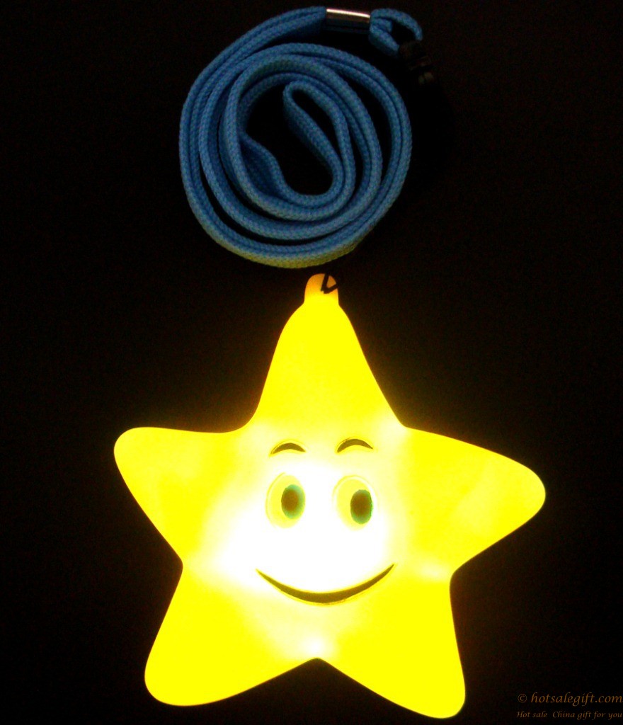 hotsalegift luminous starfish necklace creative gifts pentagram luminous nightlight