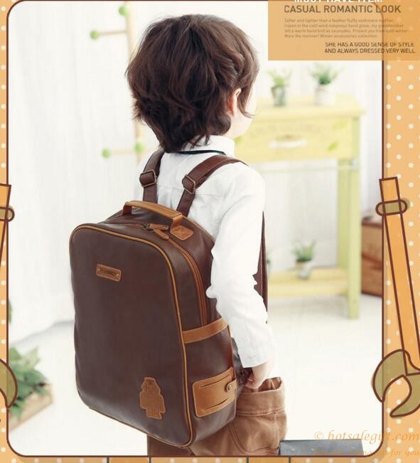 hotsalegift schoolbag children shoulder bag simple robot bags 1