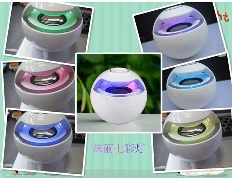 hotsalegift wireless bluetooth speaker usb led light 4