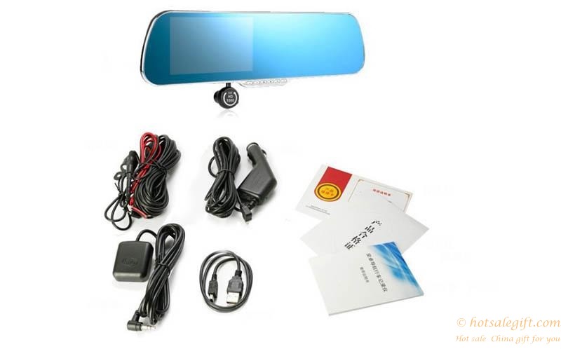 hotsalegift 5inch android electronic rearview mirror gps navigator 1