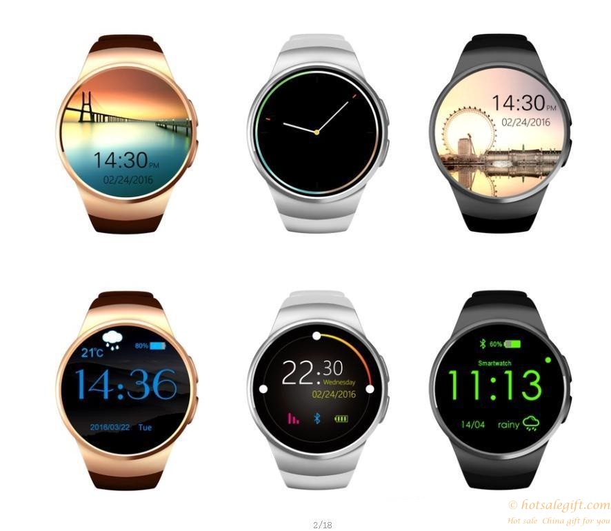 hotsalegift bluetooth smart watch waterproof sport wrist watch for ios android 2