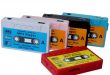 Retro Tape produkce kazetový design MP3 Player TF karet OEM