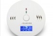 Hot prodej domácností Oxid uhelnatý Alarm s LCD displejem