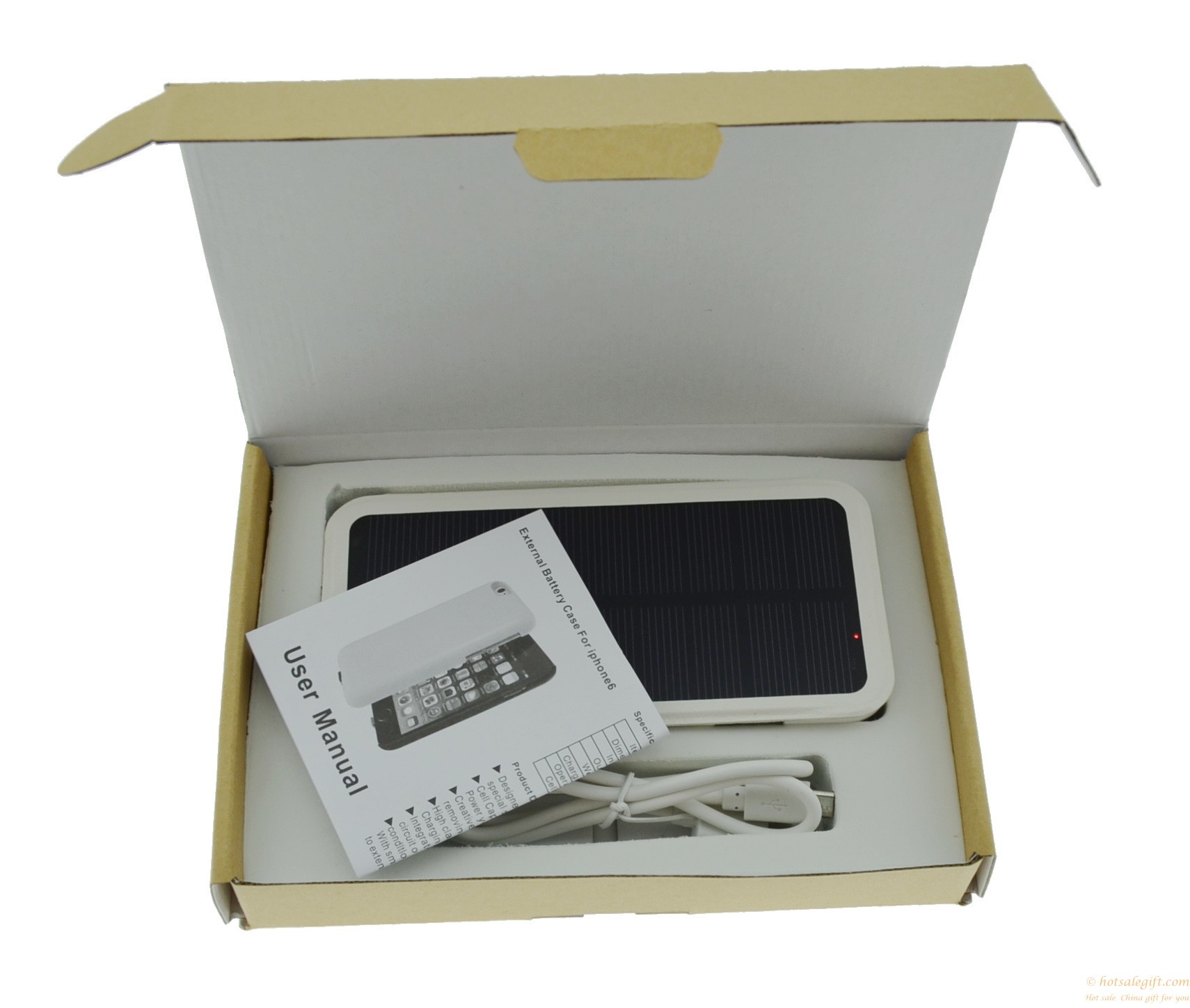 hotsalegift hot sale slim iphone 6 holster solar mobile power clip 6