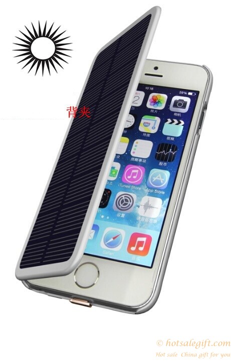 hotsalegift hot sale slim iphone 6 holster solar mobile power clip