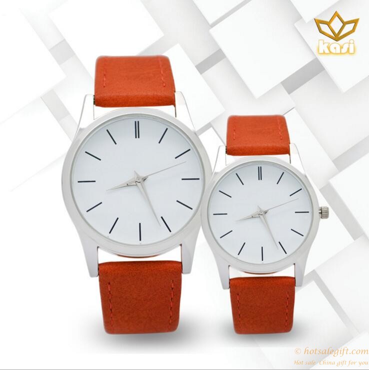hotsalegift simple quartz watches fashion couple models 4 colors 3