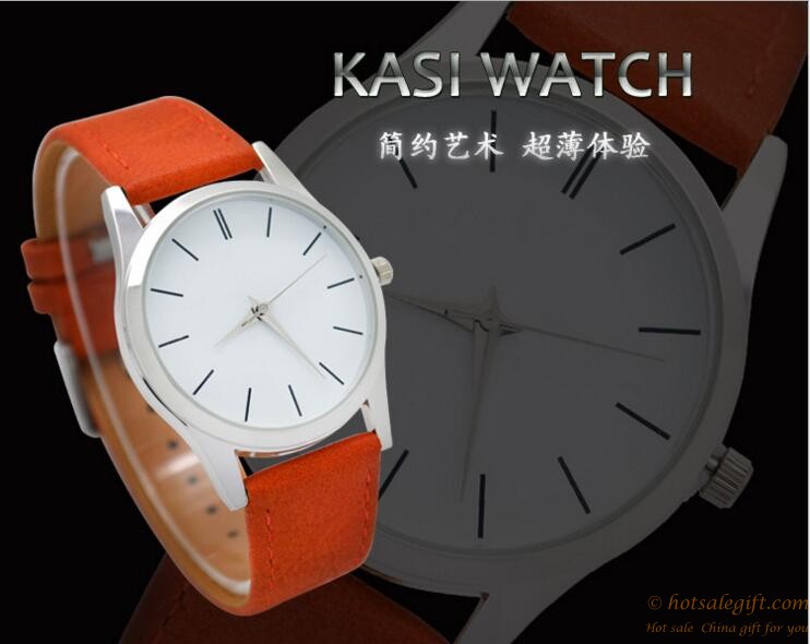 hotsalegift simple quartz watches fashion couple models 4 colors 4