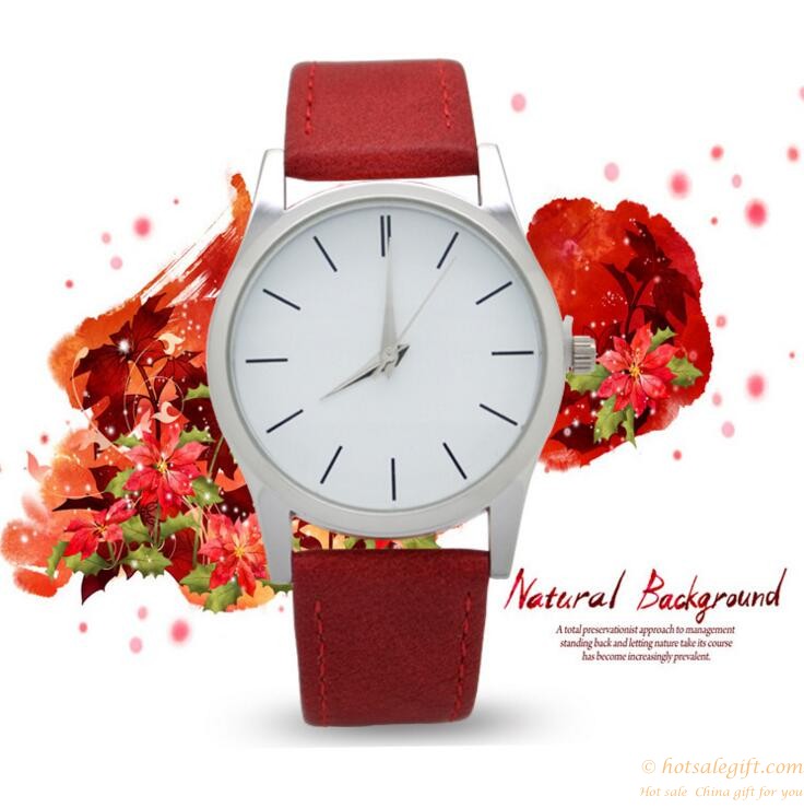 hotsalegift simple quartz watches fashion couple models 4 colors