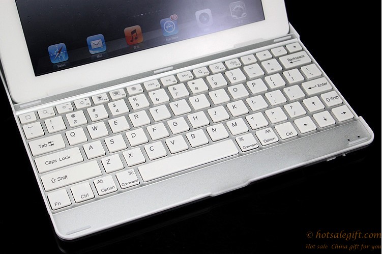 hotsalegift slim aluminum wireless bluetooth keyboard ipad 234 4