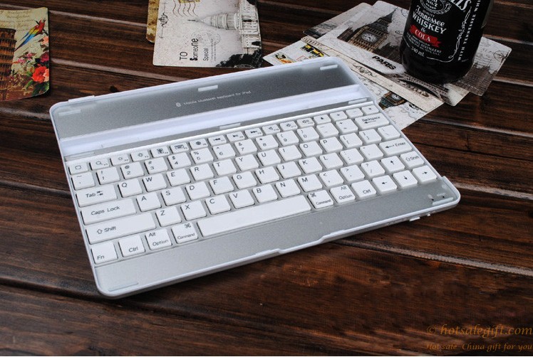 hotsalegift slim aluminum wireless bluetooth keyboard ipad 234 5
