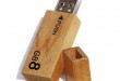 Creative 4GB U диск висококачествен дървен подарък