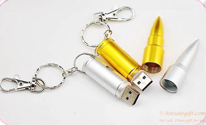 hotsalegift creative gifts gold silver bullet shape logo customizable disk