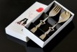 Creative heart-shaped stainless steel spoon fork