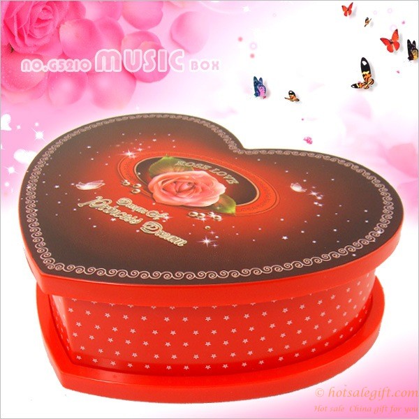 hotsalegift creative romantic music box heart music box 1