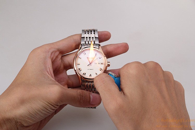 hotsalegift fashion business men dual calendar automatic mechanical waterproof watches 2