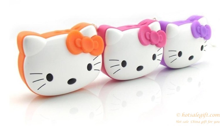 hotsalegift hot sale cute cartoon hello kitty shape mini speaker with fm radio