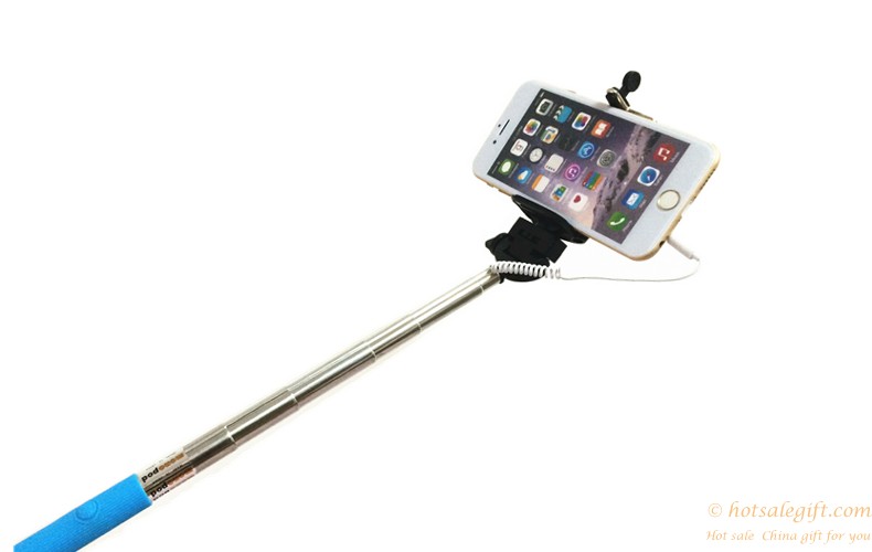 hotsalegift hot sale wireless bluetooth selfie stick with shutter