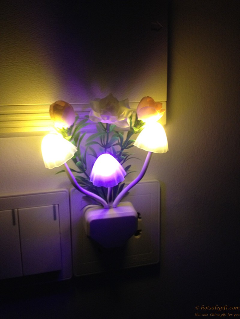hotsalegift led sensor light control mushroom night light led night light 2