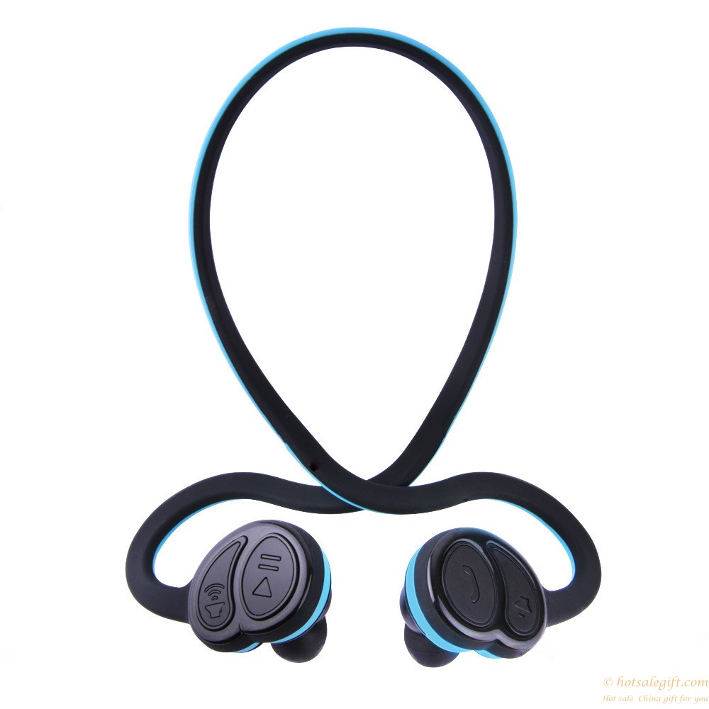 hotsalegift miniear sports headphones bluetooth 40 stereo music earphone 5