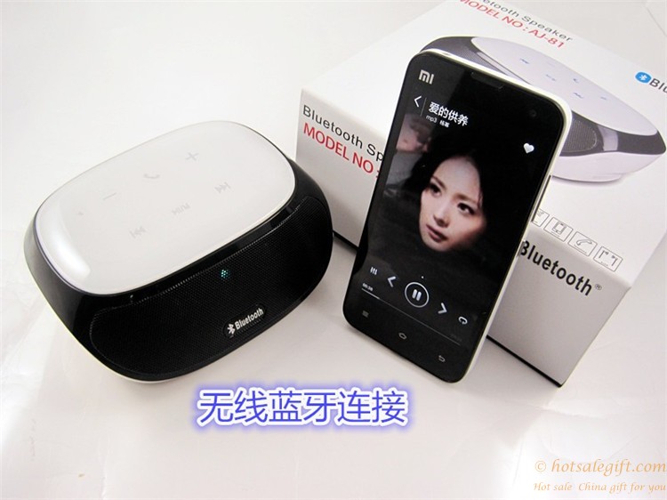 hotsalegift touch key bluetooth speaker beautiful design 6