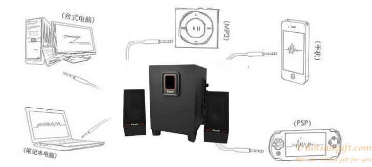 hotsalegift bullet creative multimedia laptop usb mini speaker stereo subwoofer 4