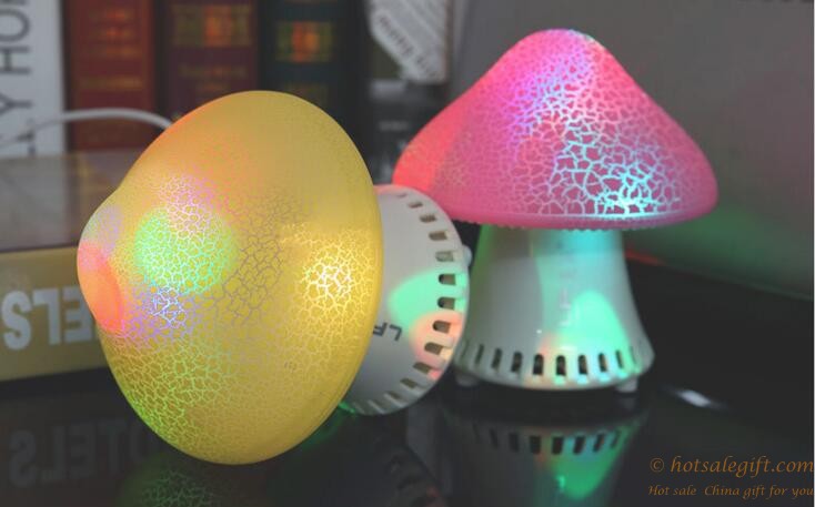 hotsalegift colorful mushrooms subwoofer wired speakers 4