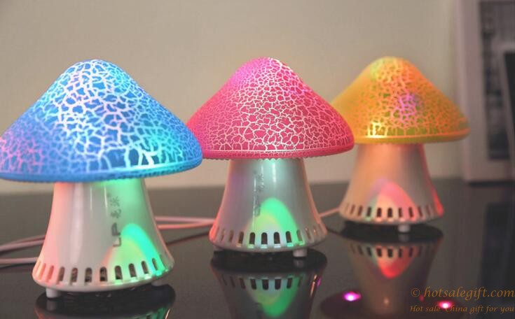 hotsalegift colorful mushrooms subwoofer wired speakers