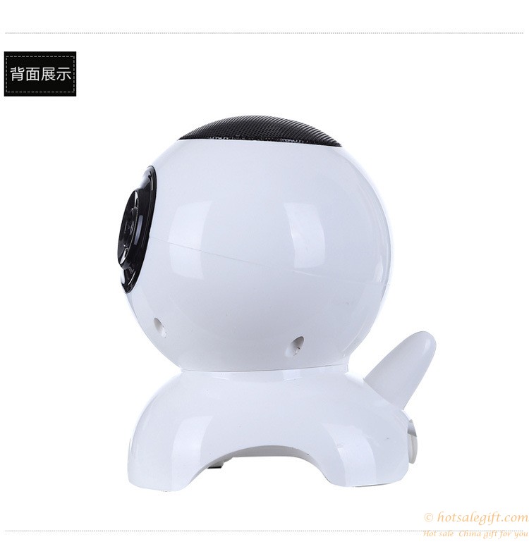 hotsalegift cute robot dog subwoofer multimedia speakers 4
