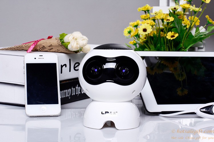 hotsalegift cute robot dog subwoofer multimedia speakers 5