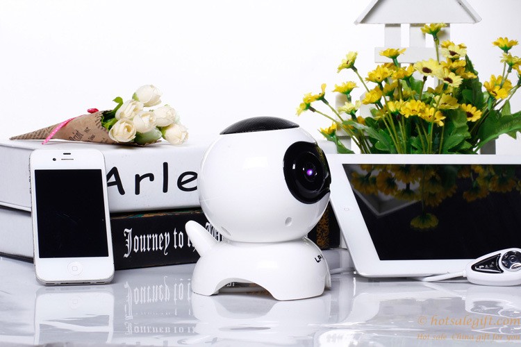 hotsalegift cute robot dog subwoofer multimedia speakers