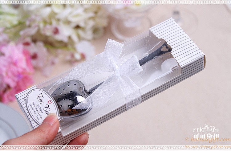 hotsalegift heart shaped tea infusers gift box 5