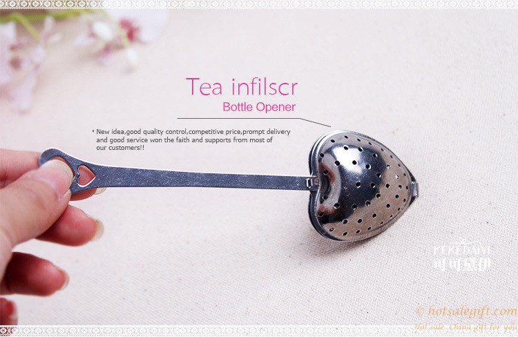 hotsalegift heart shaped tea infusers gift box 6