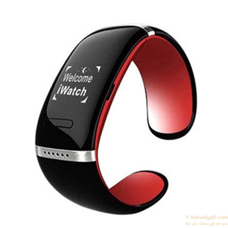 hotsalegift oled capacitive touchscreen display bluetooth bracelet pedometer 2
