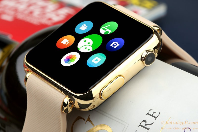 hotsalegift stainless steel smart watch unisex fashion wrist bluetooth android watch