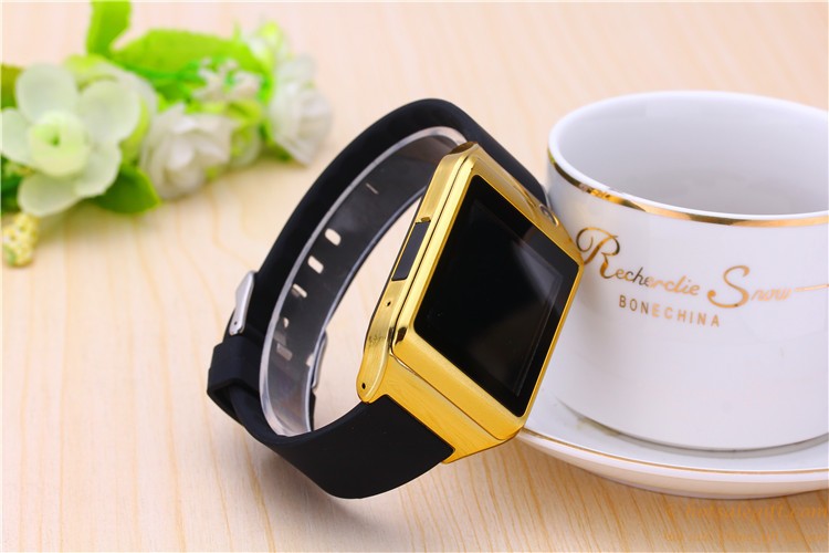 hotsalegift wear smart capacitive touch android bluetooth watch incert sim card 2