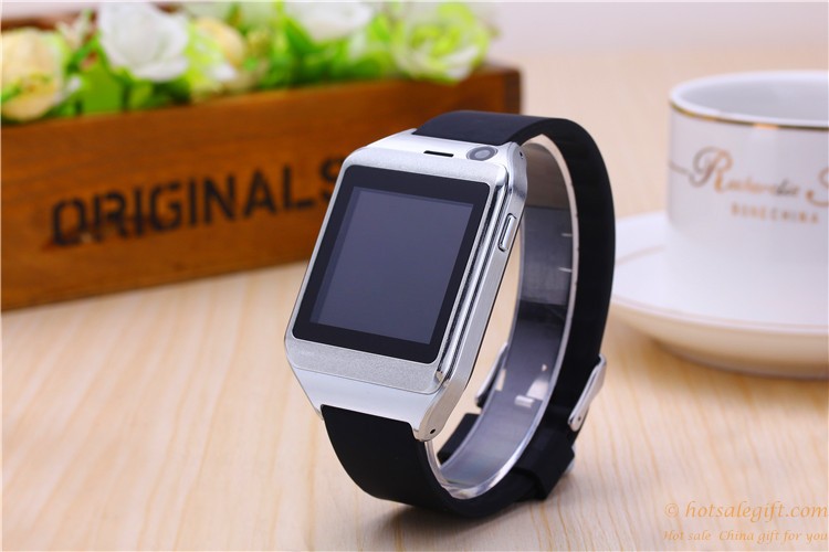 hotsalegift wear smart capacitive touch android bluetooth watch incert sim card 6